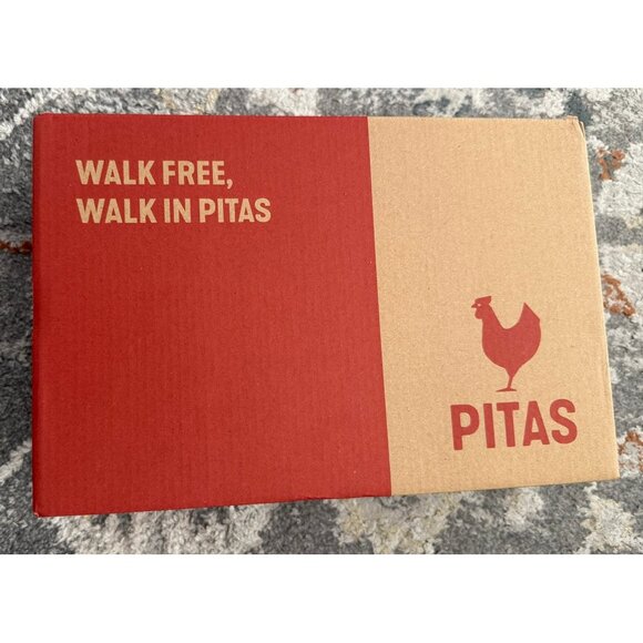 PITAS Poppy Lightweight Slip-On Loafers/Casual Shoes/Sneakers Gray/Navy Sz 7 NEW - Picture 9 of 11